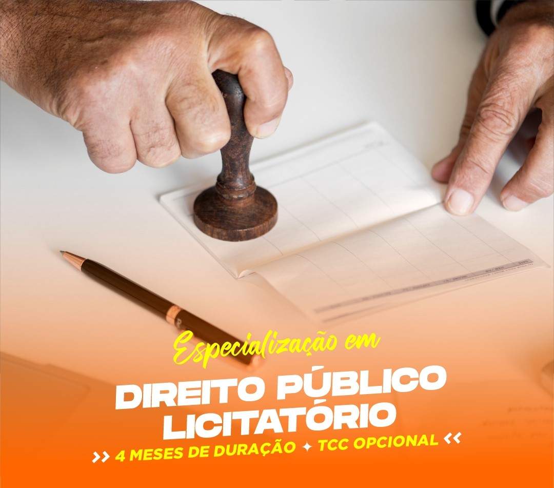 ESPECIALIZAÇÃO EM DIREITO PÚBLICO LICITATÓRIO 